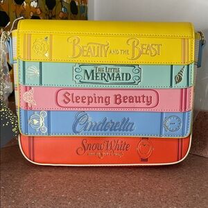 Loungefly Disney Princess Storybook Crossbody Bag